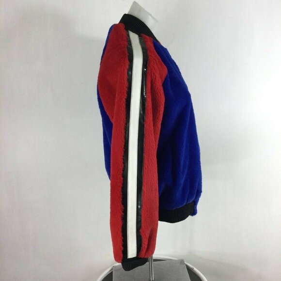 Biannual Jacket Color Block Stripe - Picture 5 of 9